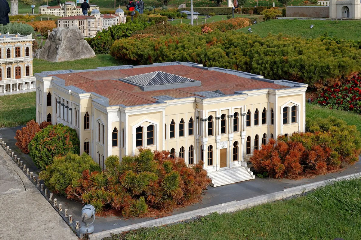 Miniatürk'te sergilenen yapı maketleri