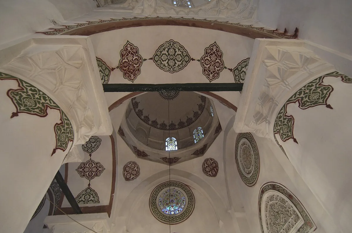Üsküdar'daki Mihrimah Sultan Camii ve son cemaat yeri